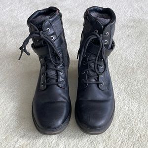 UGG Waterproof Kesey Leather black boots